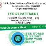 Eye Department Patient Awareness Talk