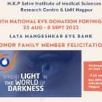 Eye Donation fortnight